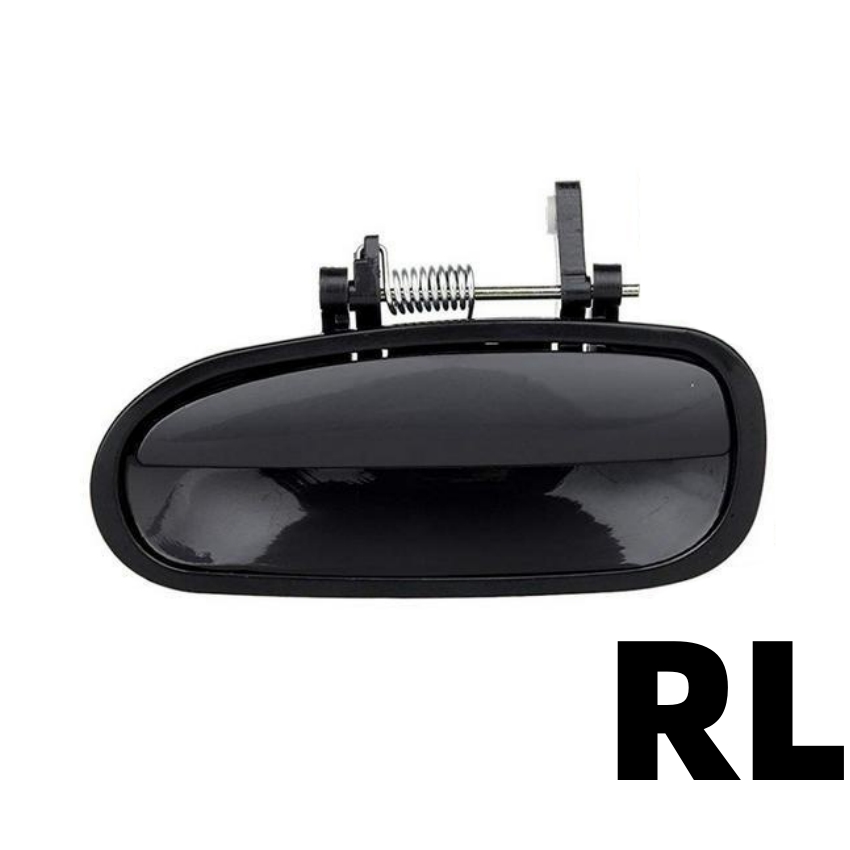 Front Right Outer Door Handle For Honda Civic 1996-2000 EK EJ – Black, Unbranded