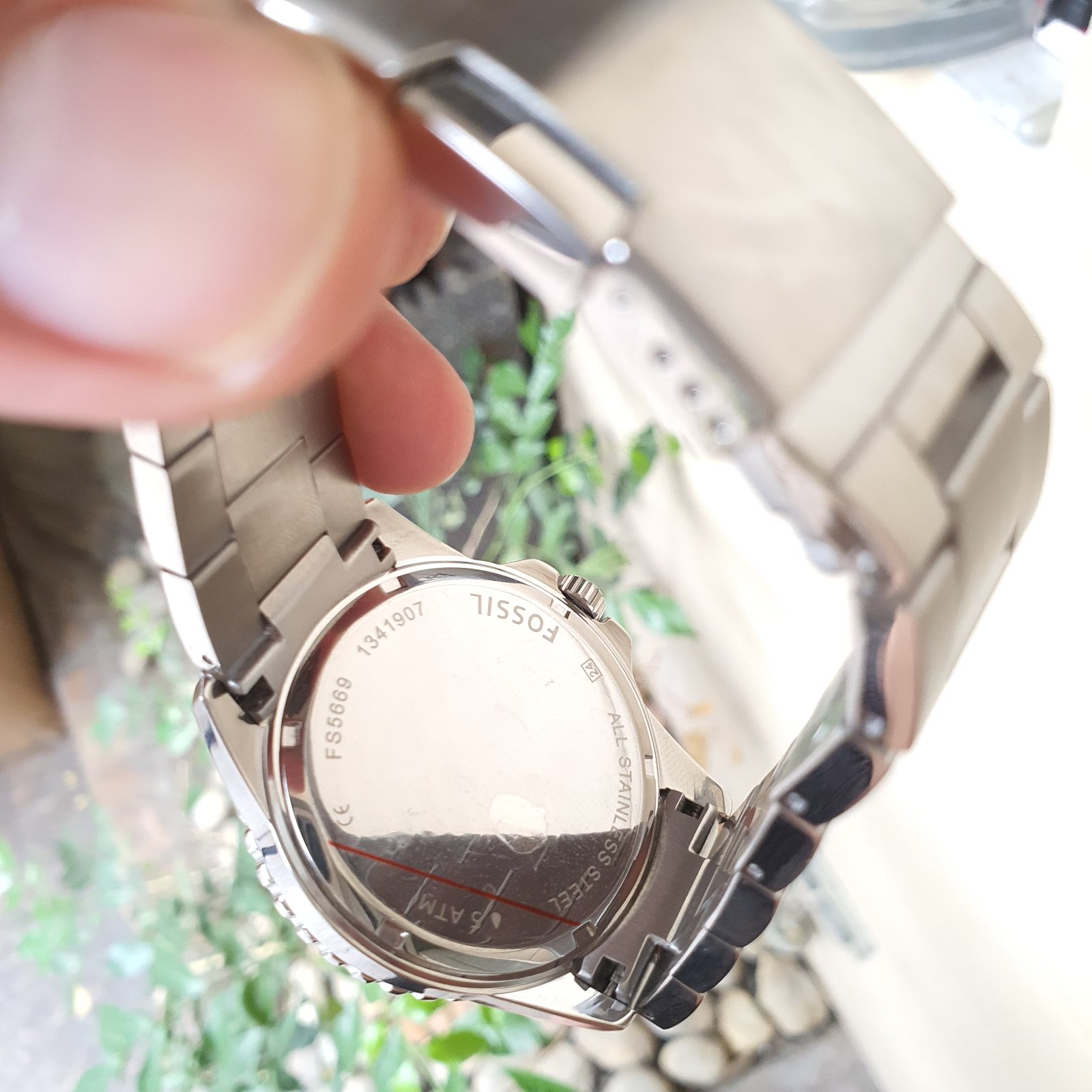 Fossil FS5669 FB01 Three-Hand Date 