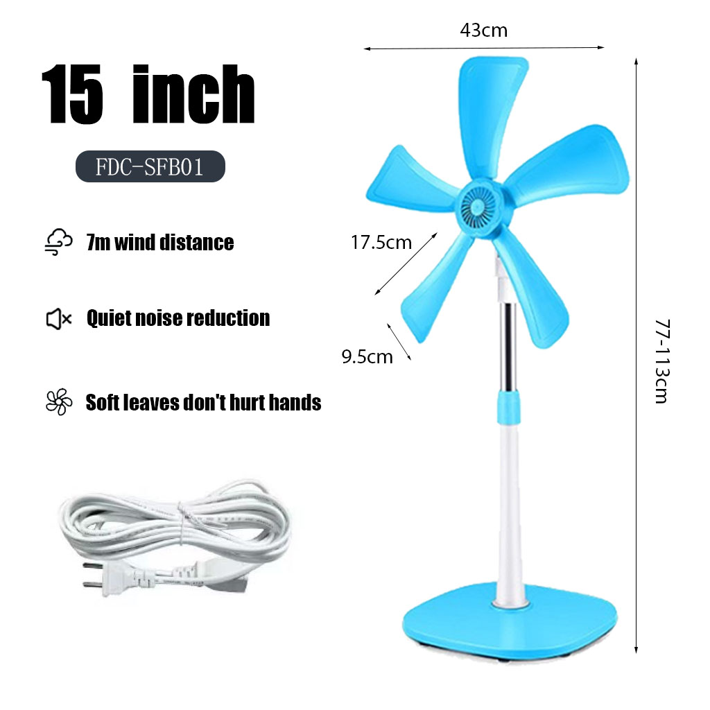 5 Blade Floor fan electric fan floor home vertical mini office small