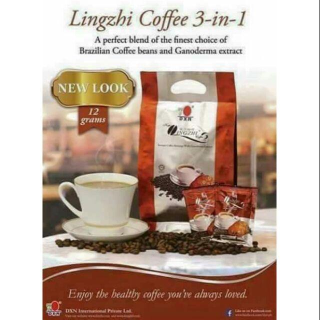 Dxn Lingzhi Coffee 3in1 Instant Coffee Beverage with Ganoderma Extract