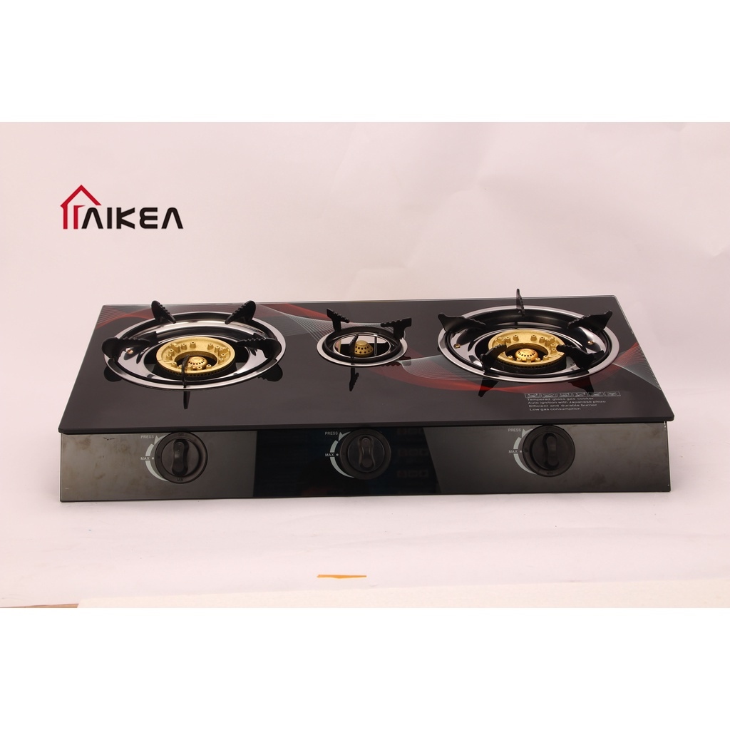 Gas stove Burner Gas Stove Tempered Glass top butane stove Three/Double