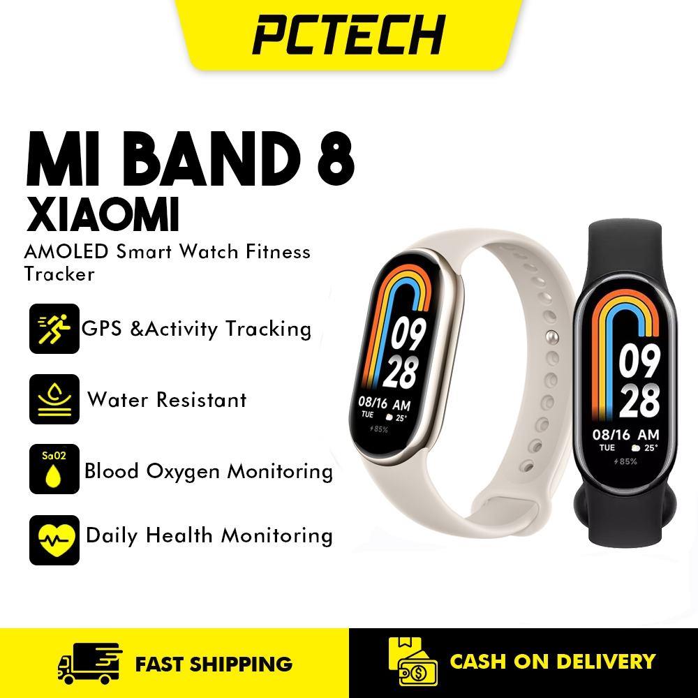 Original Xiaomi Mi Band 8 NFC Smart Bracelet Screen Blood Oxygen
