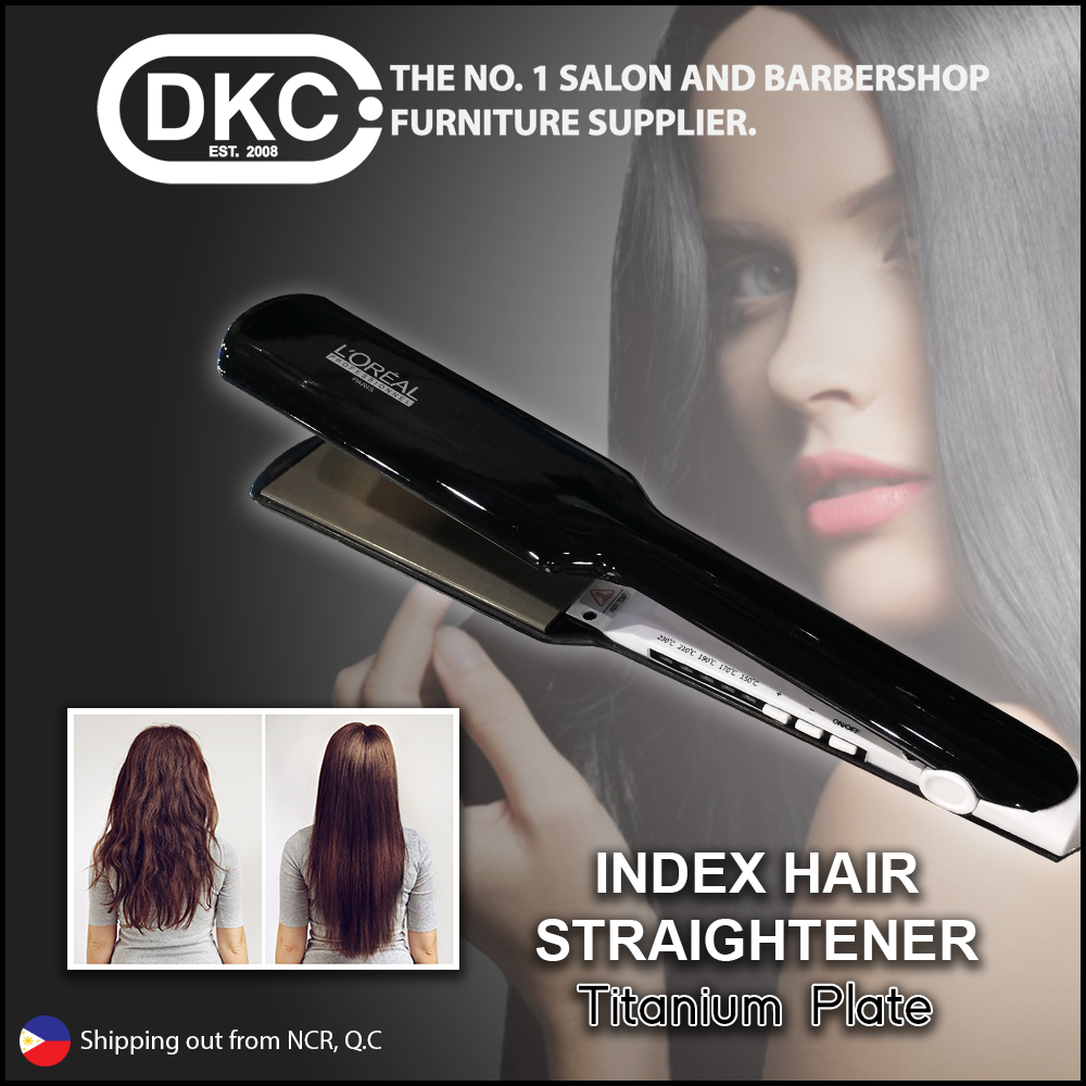 Professional High Quality Titanium Plate Index Hair Straightener Hair Iron  For Salon | Lazada PH