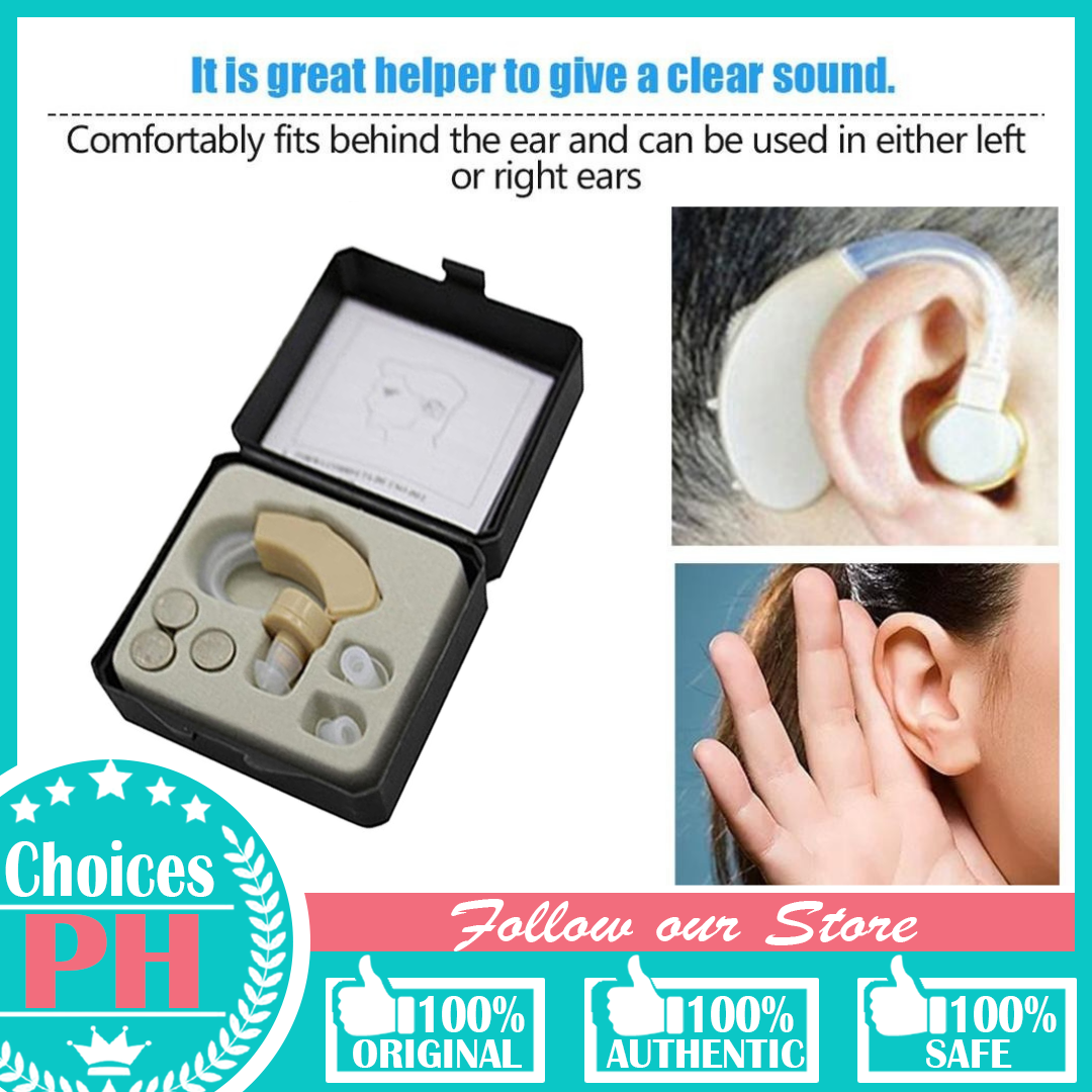 Hearing Aids For Ears, Mini Invisible Rechargeable Hearing Amplifier To