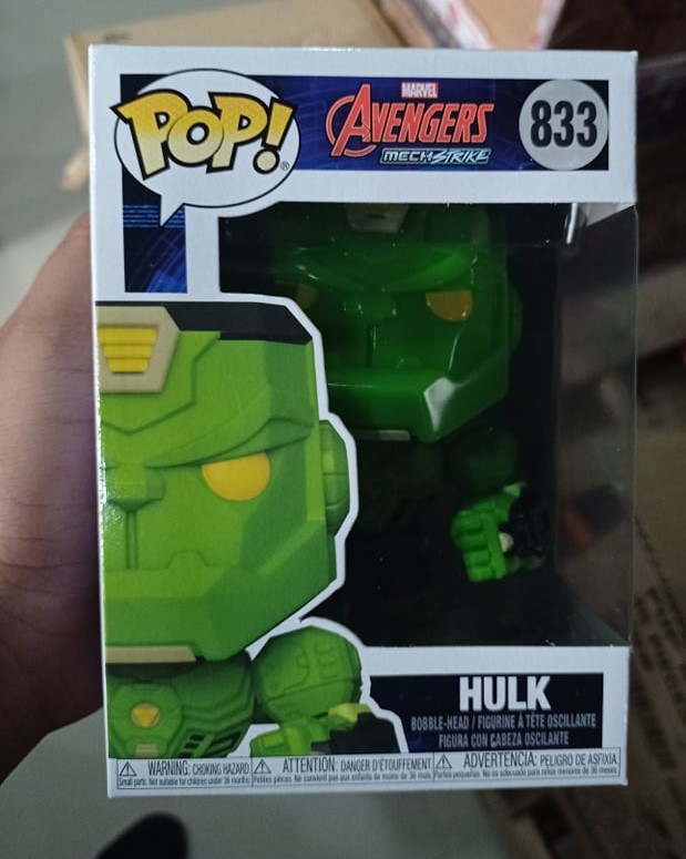 Funko POP Hulk 833 Marvel Avengers Mech Strike