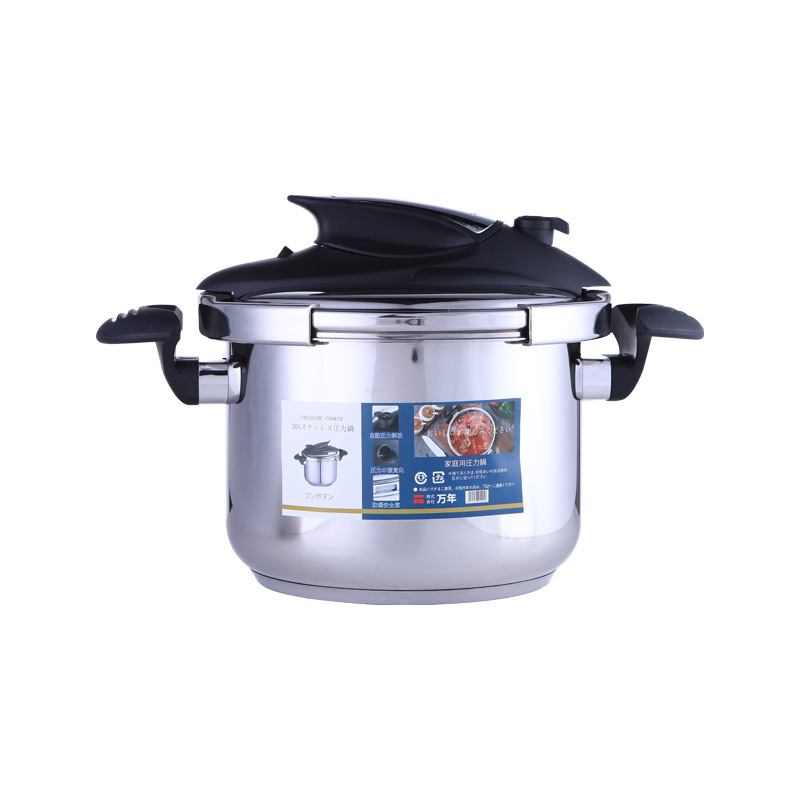 Stainless Steel Pressure Cooker 6L Large Capacity Gas Stove Induction