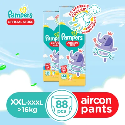 Pampers Aircon Pants Extra Extra Large 44 x 2 packs (88 diapers)
