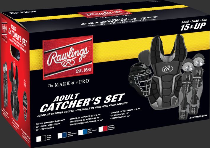 rawlings adult renegade 2.0 catcher set