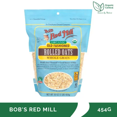 Bob's Red Mill Organic Old Fashioned Rolled Oats 454g