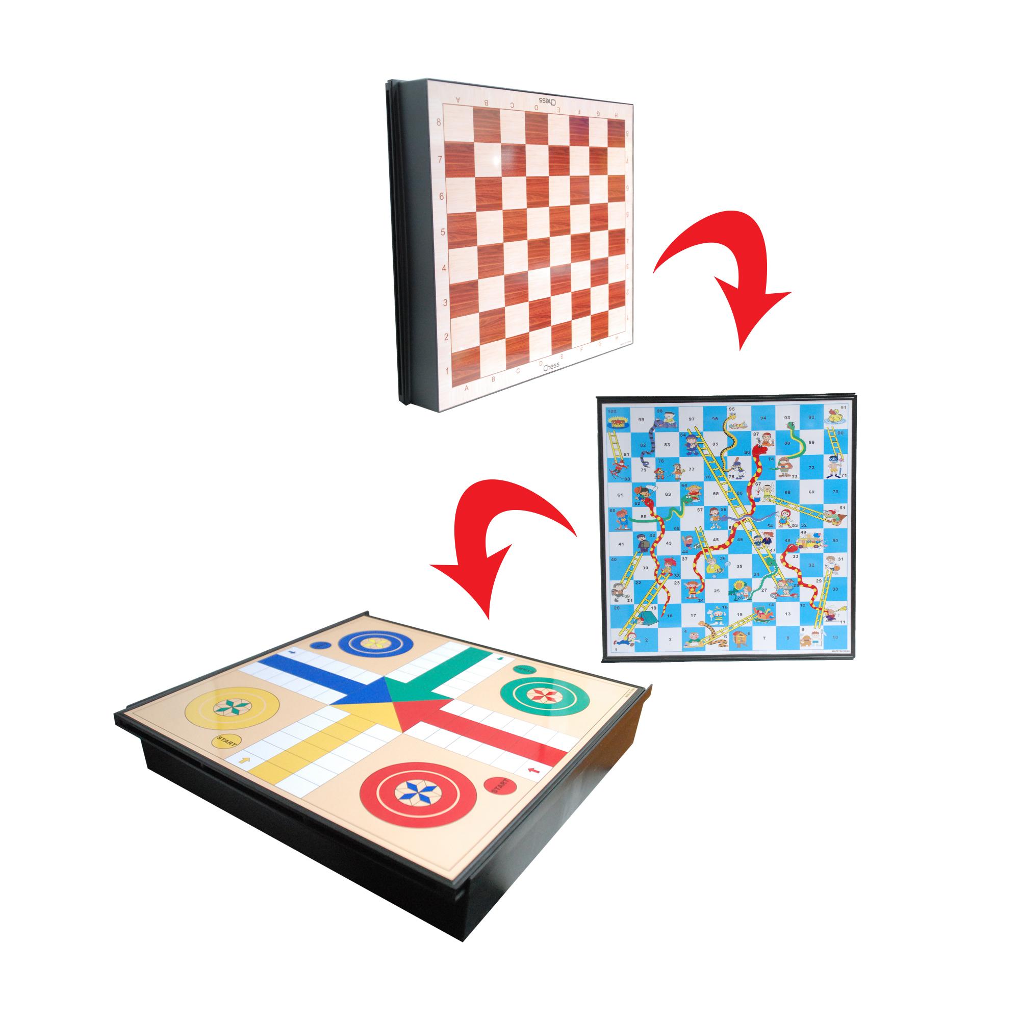 CHESS, LUDO, SNAKES AND LADDER 3-in-1 Board Game | Lazada PH