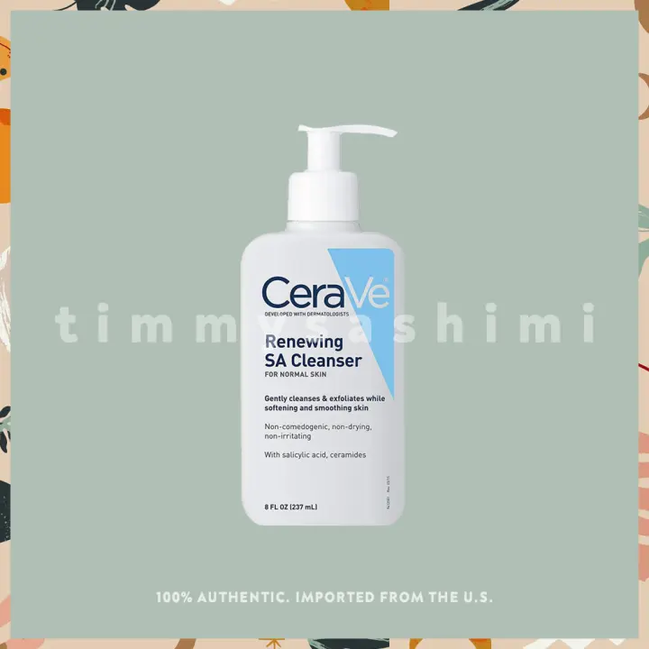 cerave salicylic acid cleanser ph