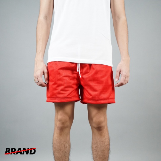 NoBrand Mesh Shorts for Men Cotton Basketball Shorts Comfy Walking