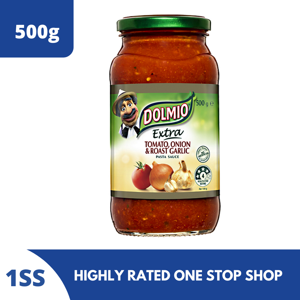 Dolmio Extra Pasta Sauce Tomato, Onion & Roast Garlic 500g Lazada PH