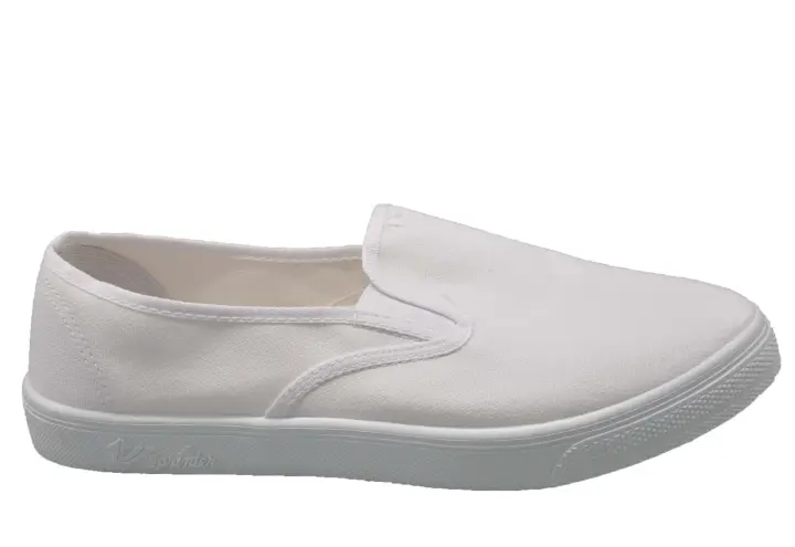 cheap white slip on shoes