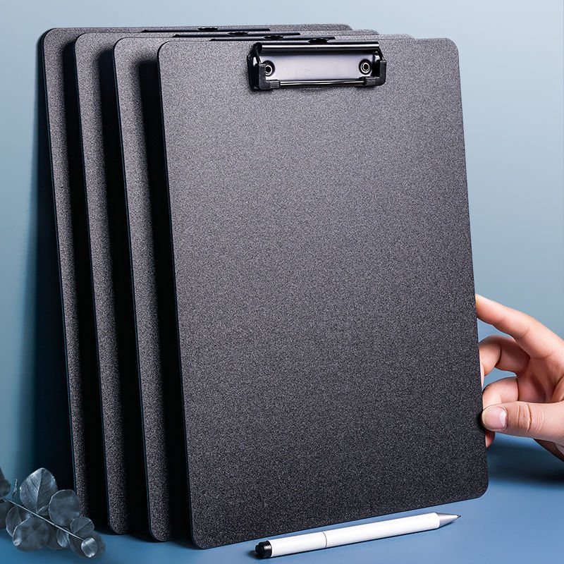 A4 Writing Board Clipboards Multiple Colors Folder Clip Multifunctional