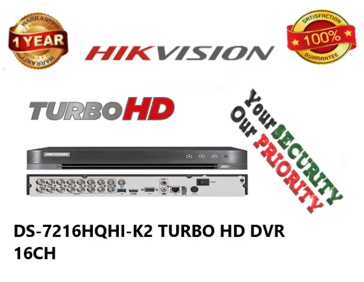 Ds 7216hqhi K2 Turbo Hd Dvr 16ch Lazada Ph