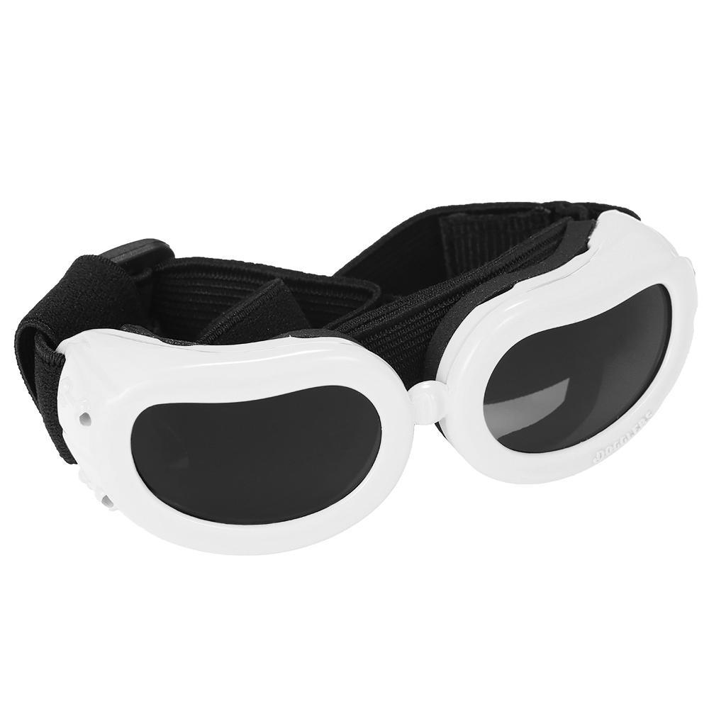 New Pet Goggles Small Dog Sunglasses Anti-Fog Anti-wind Glasses Eye Protector Waterproof Skiing Sun UV Protection Safety Goggles with Adjustable Straps For Dogs or Cats