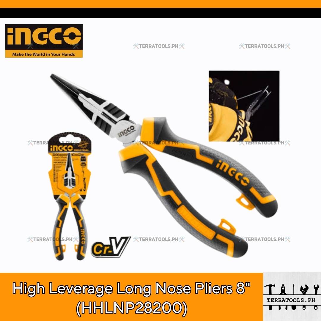 INGCO Long Nose Pliers 8 Industrial HHLNP28200 Lazada PH
