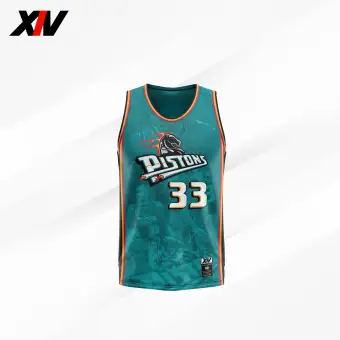 teal pistons jersey