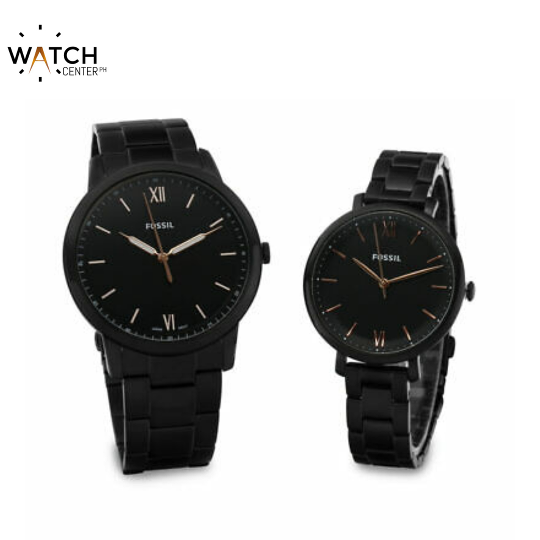 Fossil Black Couple Watch - Shop Fossil 