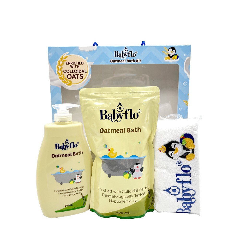 BABYFLO Oatmeal Bath Kit Lazada PH