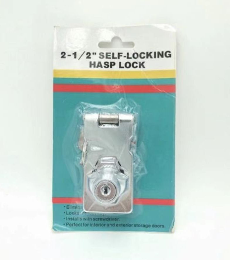 Safety Hasp Lock / Safety Hasp Latch Lock Stainless Steel with Screws