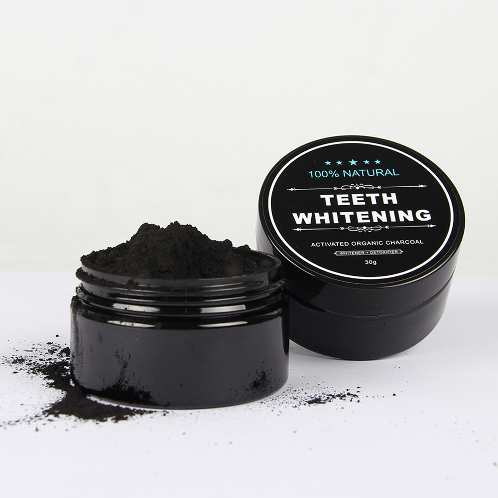 teeth whitening activated organic charcoal