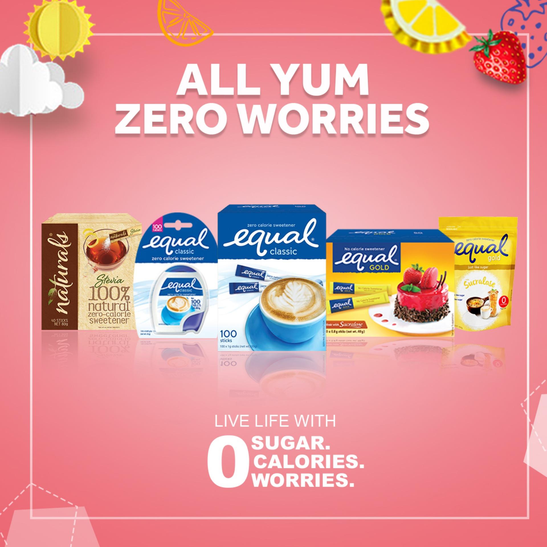 EQUAL Classic 3 Boxes X 12 Sticks, 0 Calorie Sweetener Sticks,Sugar