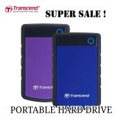 Silicon Power and Transcend 1TB Shockproof Portable Hard Drives