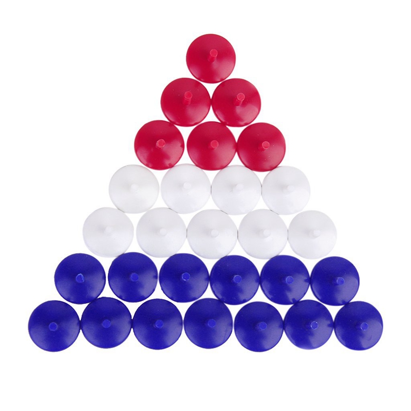 300 PCS Golf Ball Marker 18mm Random Color