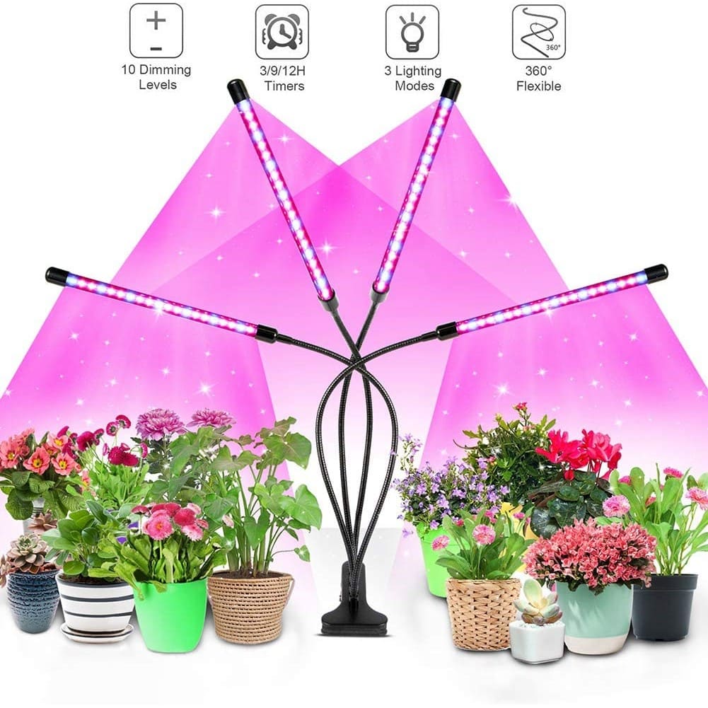 Full Spectrum Grow Light Dimmable LED Phyto Lamp For Indoor Greenhouse Plants 