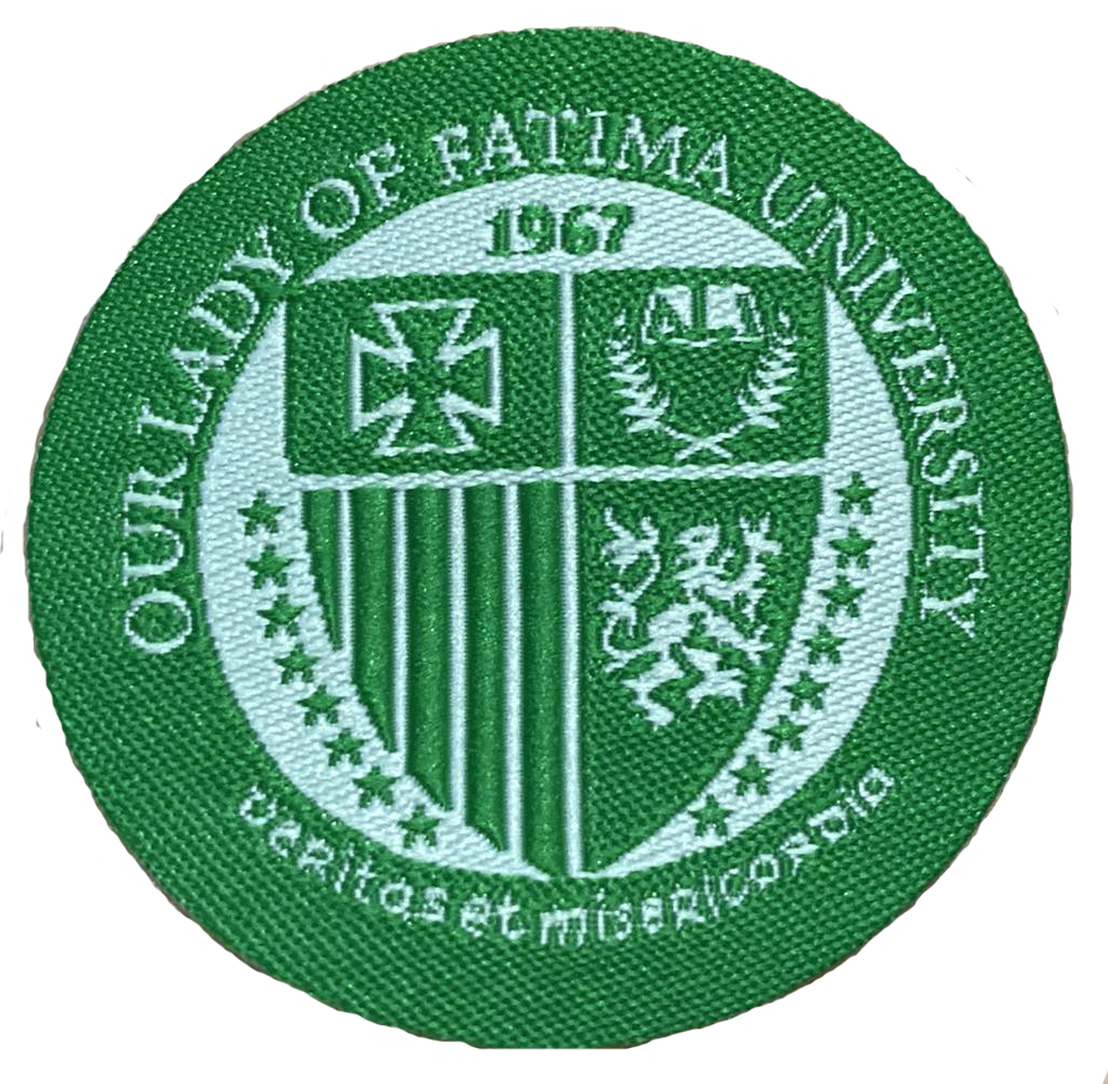 Our Lady Of Fatima University Logo