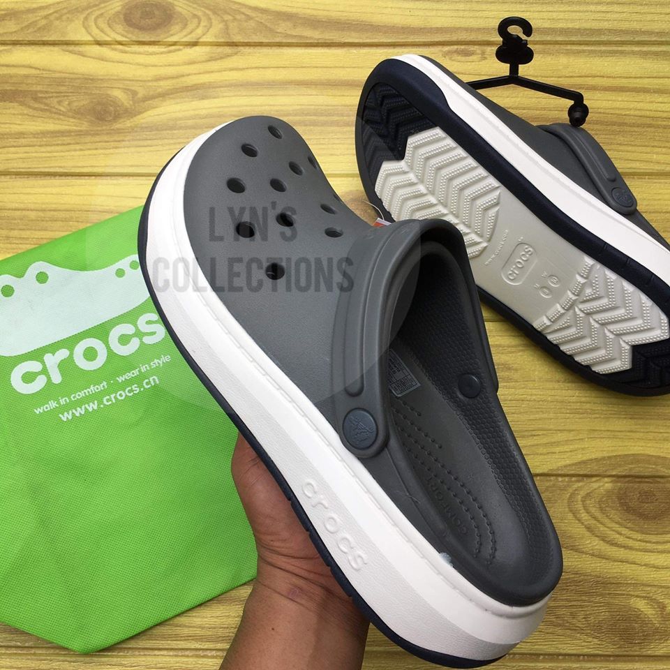 crocs full force on feet