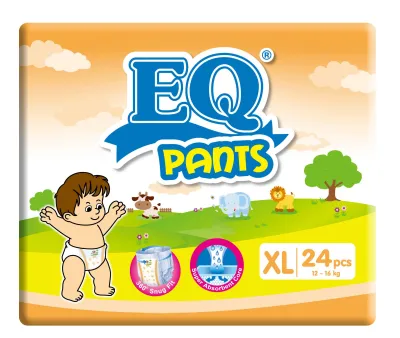 EQ Pants Diaper Big Pack XL 24's