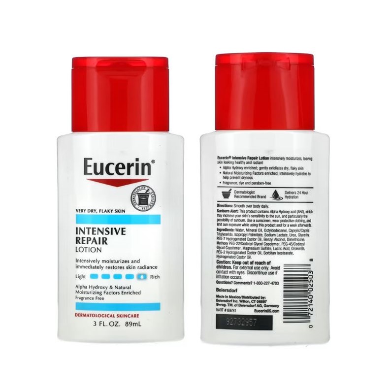 Eucerin lotion deals intensive repair