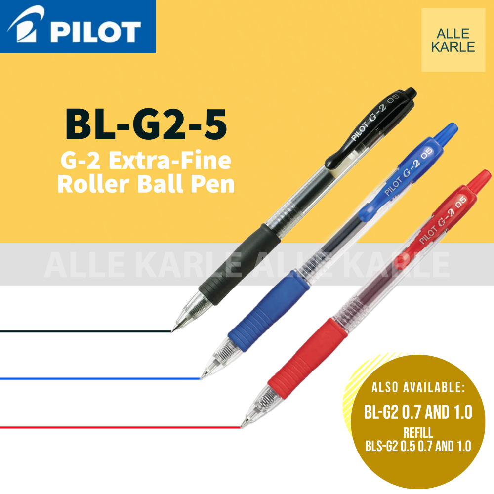 Pilot G2 Gel Pen - 0.5 mm - Black