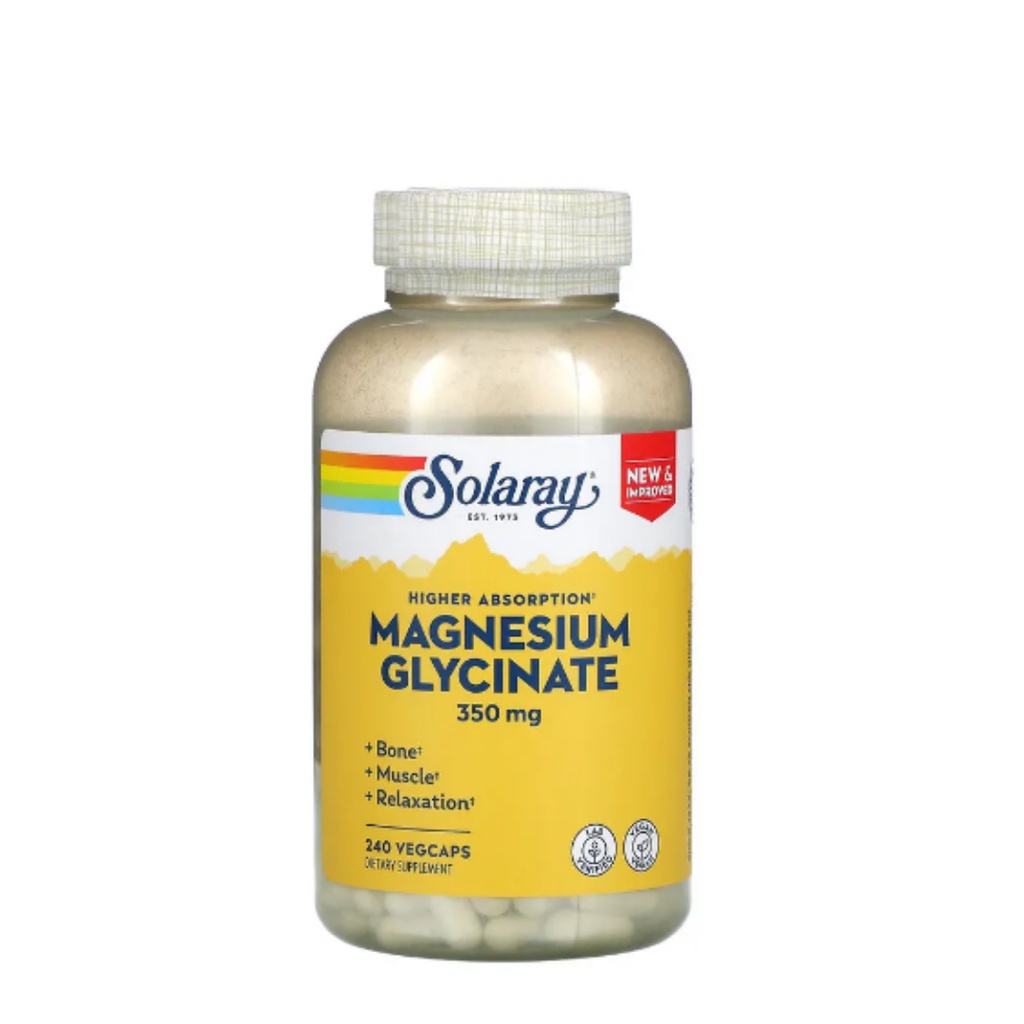 Healthy Taste Solaray Magnesium Glycinate 400 mg Asporotate Potassium