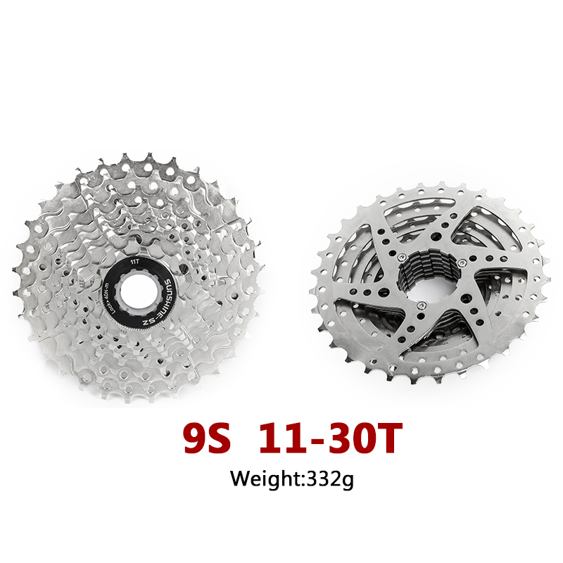 SUNSHINE MTB Cassette 8 9 10 11 12 Speed 30/32/36/40/42/46/50/52T Mountain  Bicycle Freewheel Bike Sprocket For Shimano SRAM SUNRACE