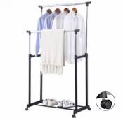 S&U SHOP Stainless Steel Clothes Rack - High Quality