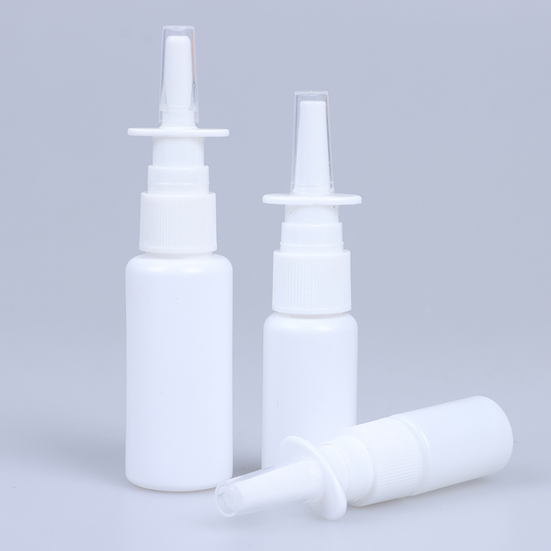 Nofui 10 20ml 30ml Empty Plastic Nasal Pump Spray Bottles Sprayer Mist Nose Refillable