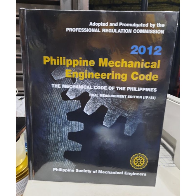 Philippine Mechanical Engineering Code 2012 Lazada PH
