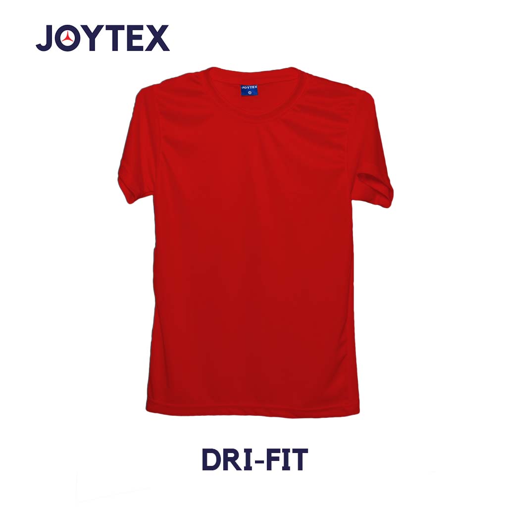 JOYTEX DriFit Round Neck Red Plain Shirt Lazada PH