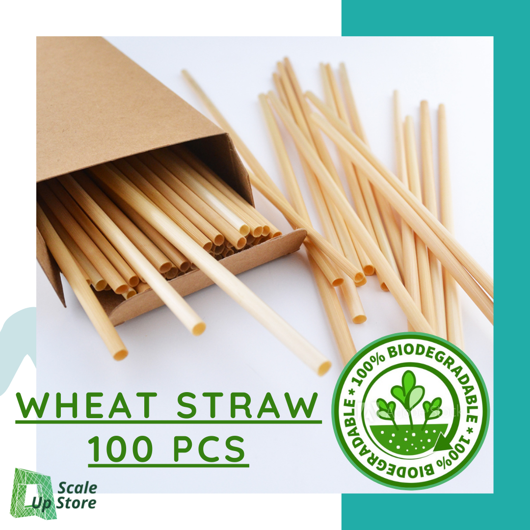 100pcs-pack-wheat-drinking-straws-biodegradable-straw-food-grade