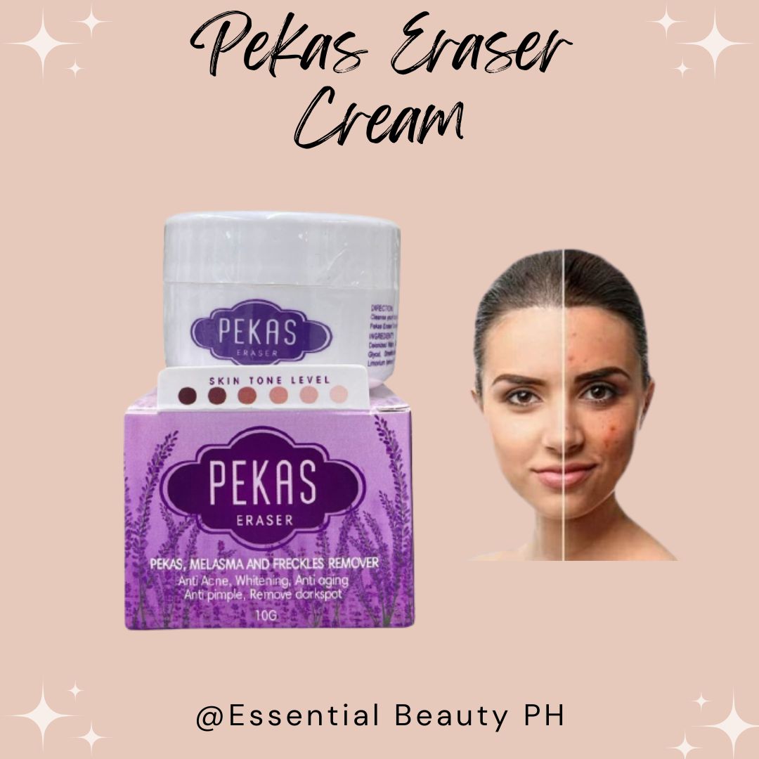 ORIGINAL PEKAS ERASER CREAM 10g ( PEKAS MELASMA & FRECKLES REMOVER ) Lazada PH