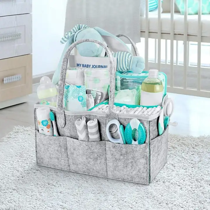 diaper holder for changing table