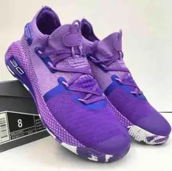 curry 6 girl shoes purple