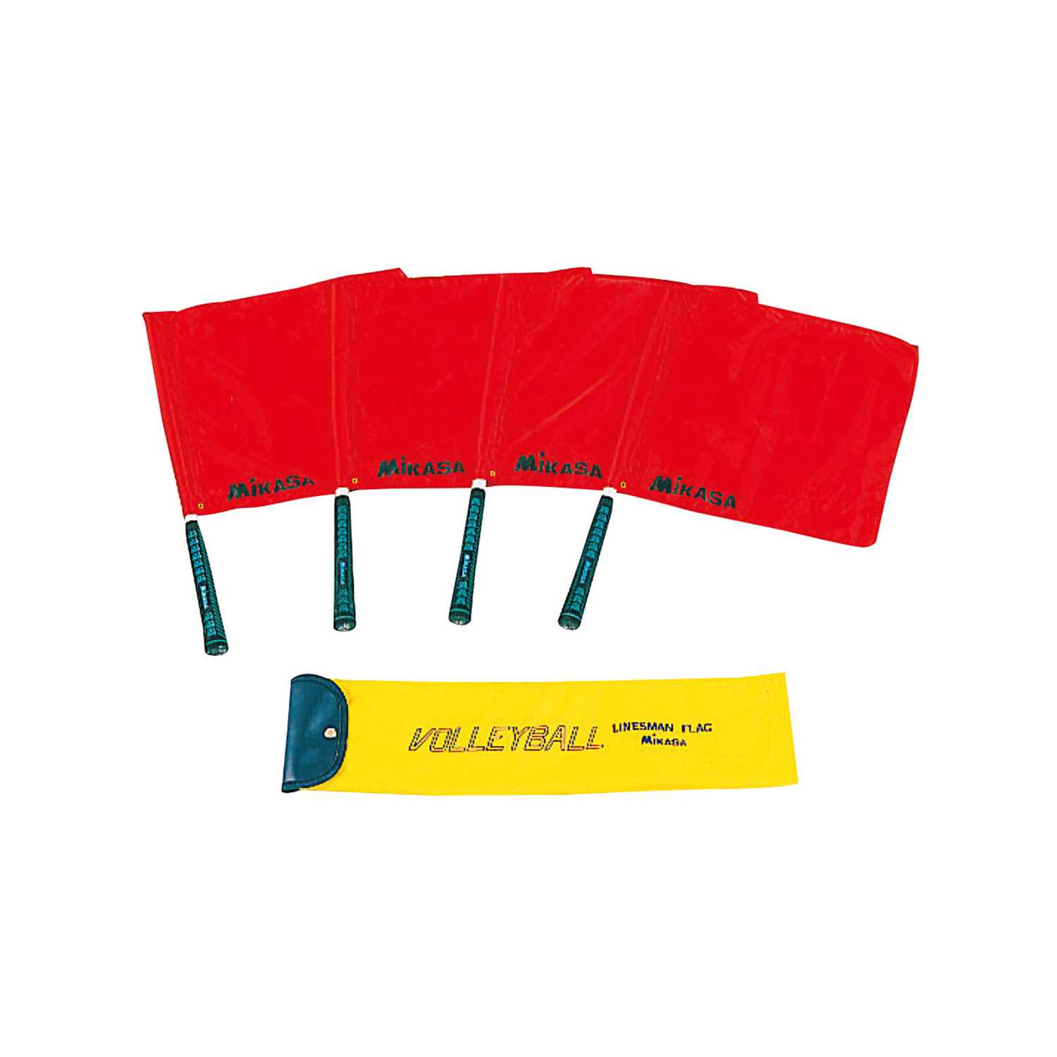 Mikasa BA17 Volleyball Line Judge's Flags with Aluminum Shaft and