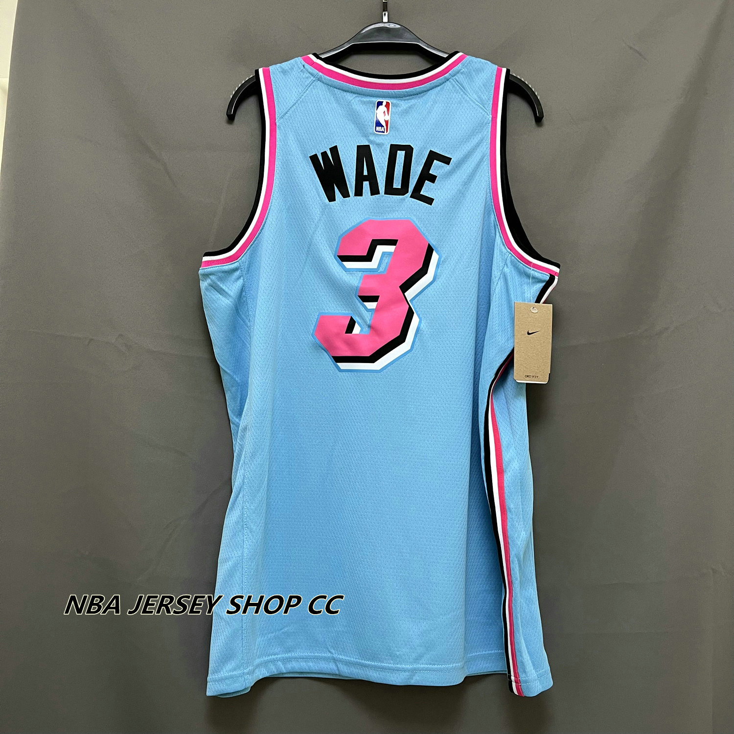 Dwyane Wade Edits on X: The Miami Heat will be making a Dwyane Wade blue  Miami Vice jersey for people to buy. The jerseys release on Tuesday at  midnight 🔥  /