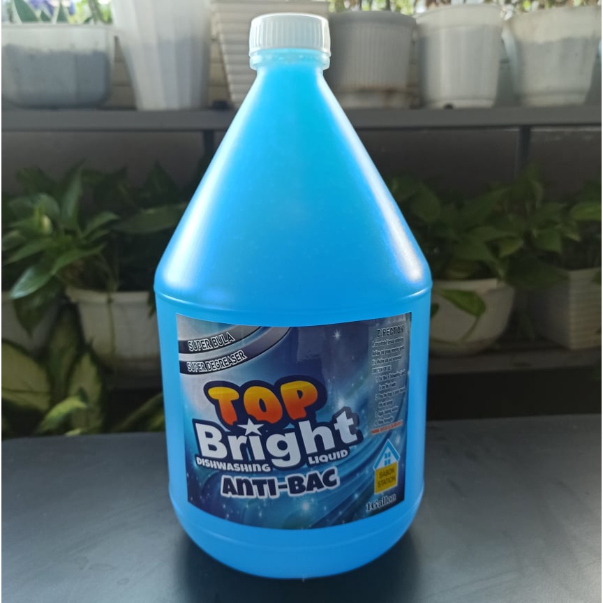 TOP BRIGHT Dishwashing Liquid 1 GALON Lazada PH
