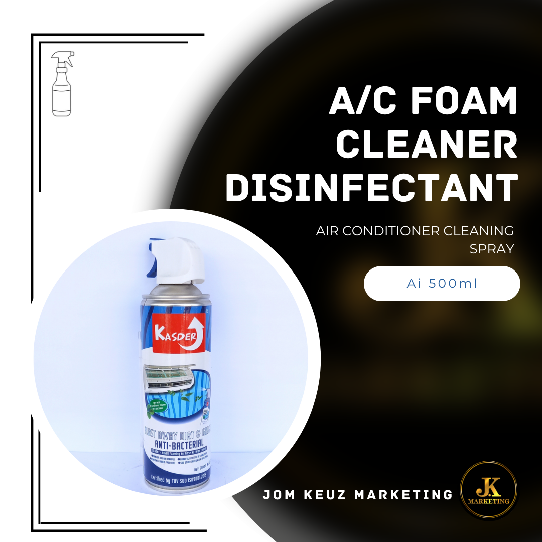 Aircon Cleaner A/C Foam Cleaner Disinfectant Air Conditioner Cleaning